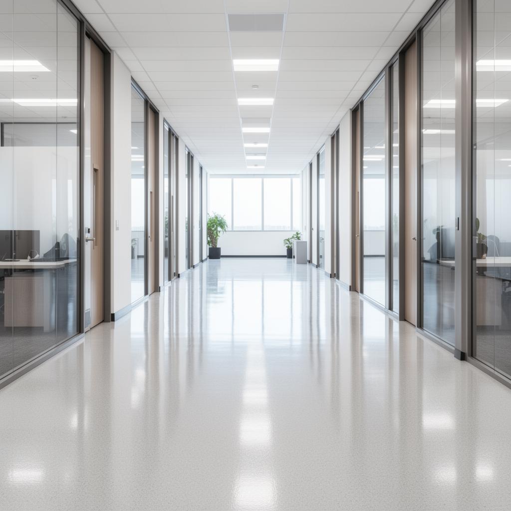 Office Hallway Polish